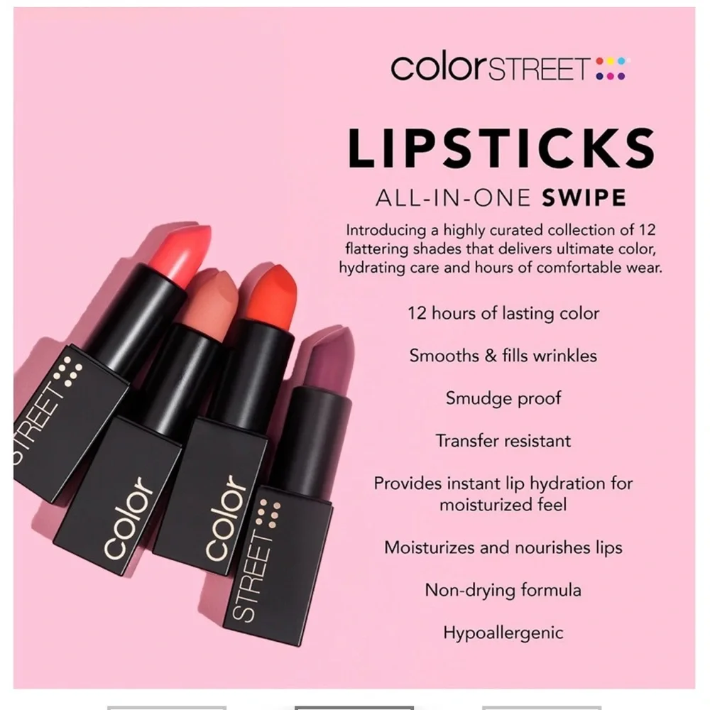 Lipstick Duo Colorstreet- Hotshot and Baddie